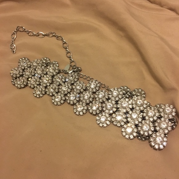 SOLD** Rhinestone Choker - Picture 2 of 3